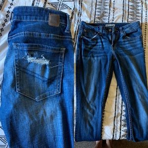 Bake straight leg skinny jeans